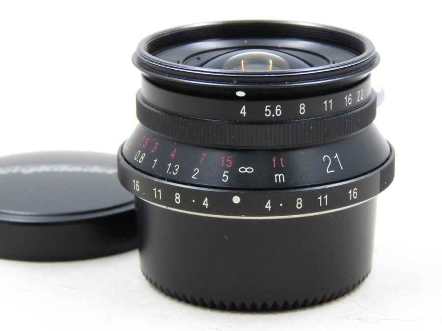 [23615W2]★極上美品★VOIGTLANDER COLOR-SKOPAR 21mm F4 Lマウント ブラック