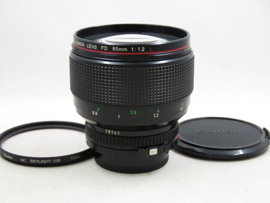 [23626Z2]★新品級美観★CANON NEW FD 85mm F1.2 L