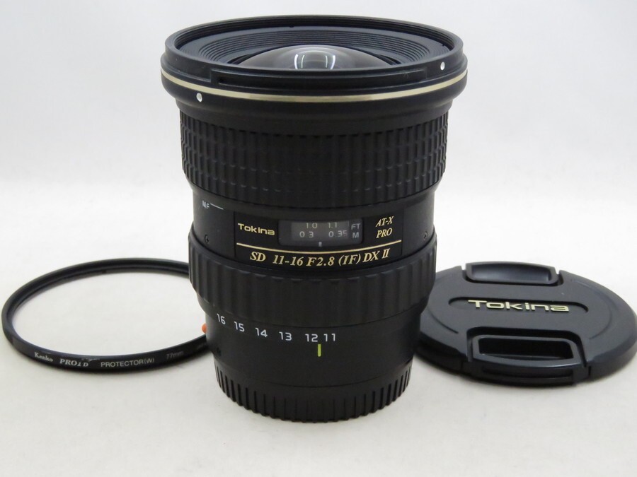 [23646Z3]★新品級★TOKINA AT-X PRO 11-16mm F2.8 (IF) DX II ASPH SonyA フィルター付き