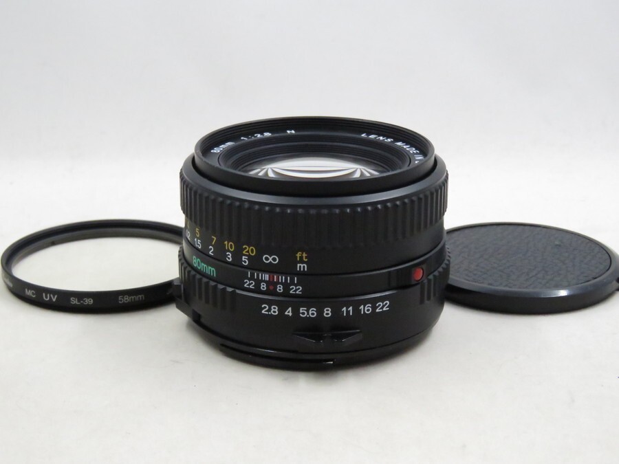 [23682Y2]★超極上美観★MAMIYA SEKOR C 645 80mm F2.8 N