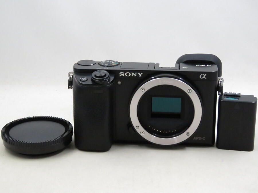 [23693T1]★ほぼ新品級★SONY α6000 ボディ