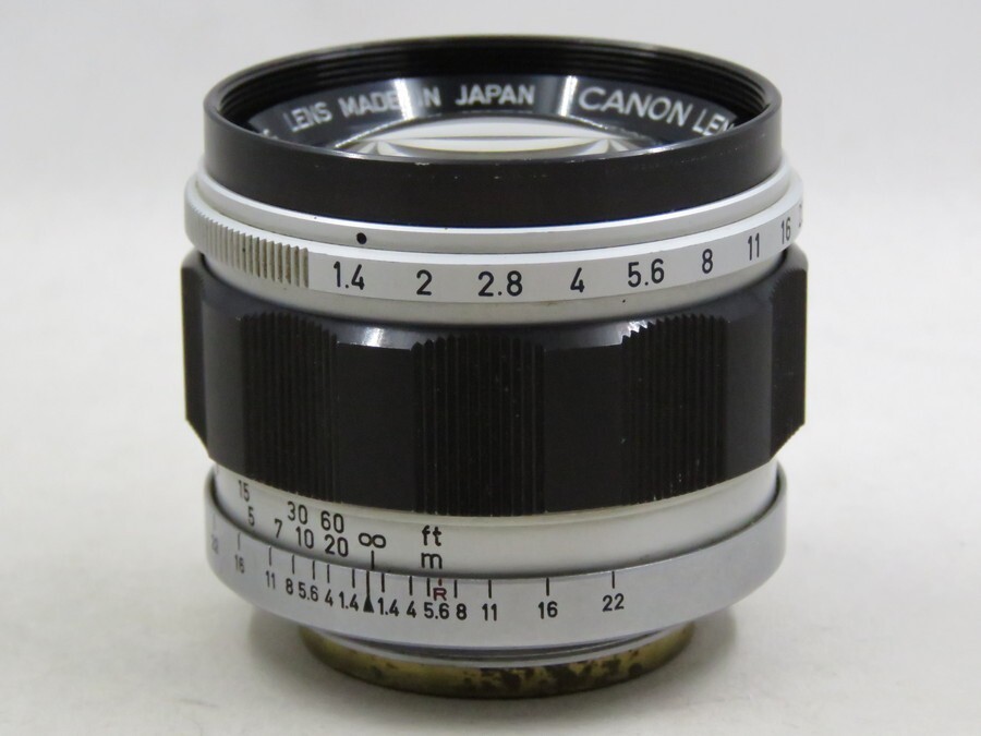 [23694Y2]★超極上美観★CANON LENS 50mm F1.4 Lマウント