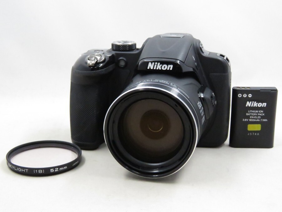 [23699T2]★実用品★NIKON COOLPIX P600 フィルター付き