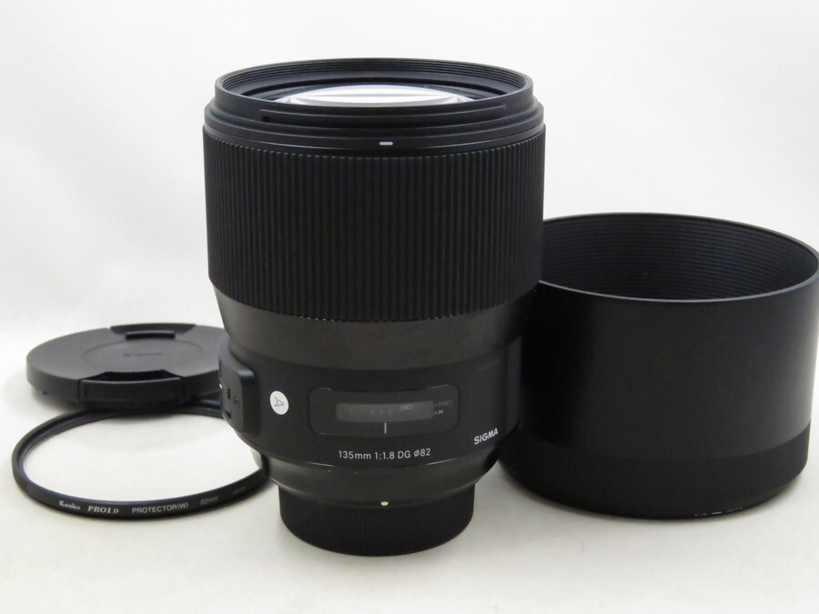 [23639Z4]★極上美品★SIGMA 135mm F1.8 DG HSM Art NIKON フード・フィルター付き