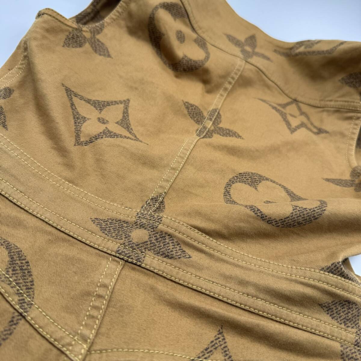 ☆Louis Vuitton☆ ルイヴィトン ジャイアントモノグラム ノースリーブ ワンピース FGRO37NYC RW191B　H