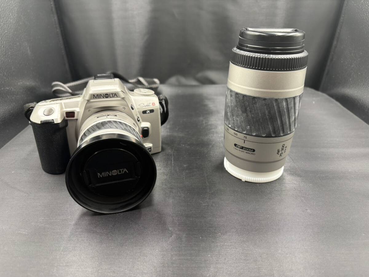 MINOLTA α Sweet S ボディ AF ZOOM 75-300mm F4.5-5.6 レンズセット　T0001