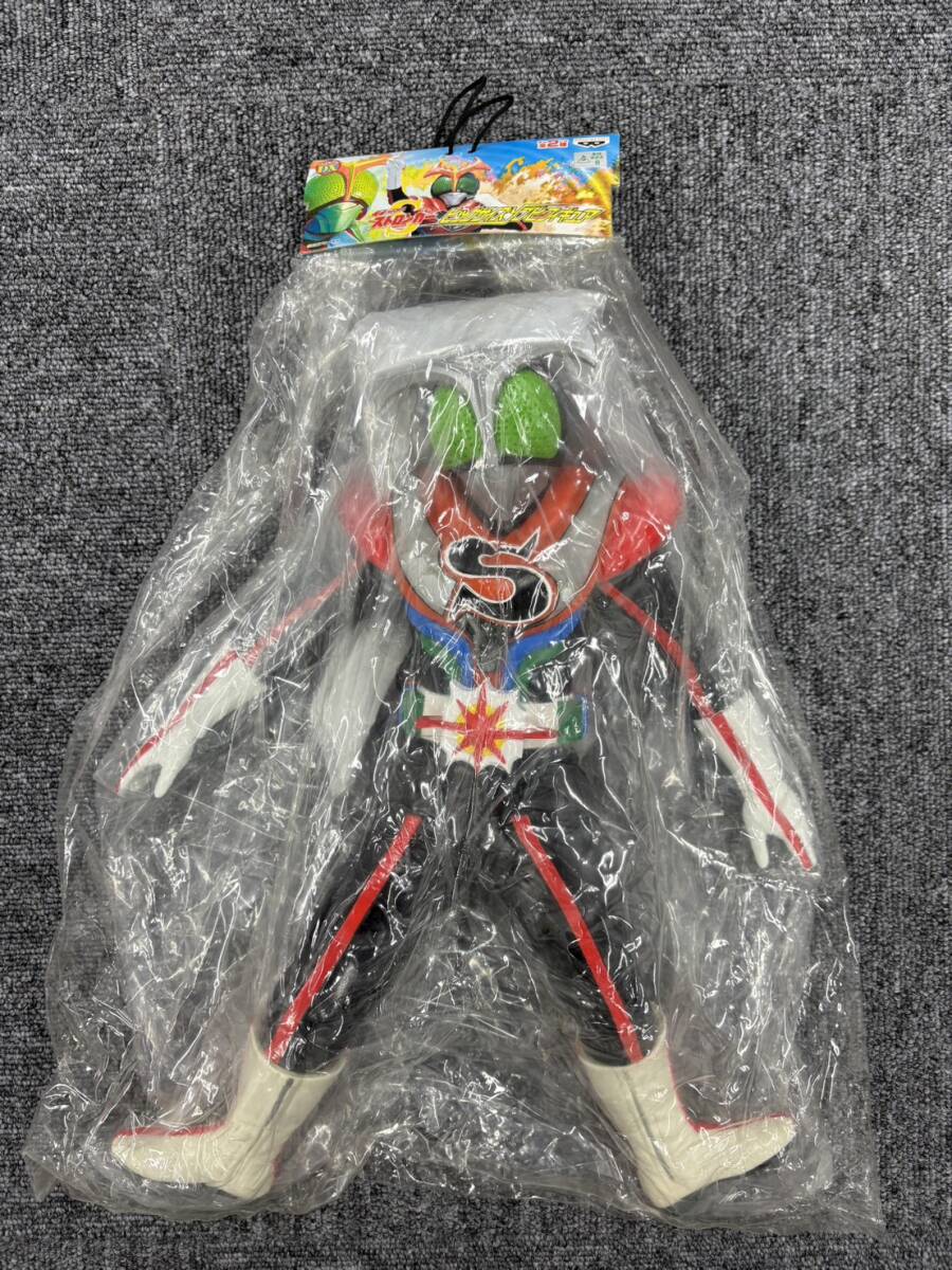 仮面ライダー ストロンガー ビッグサイズソフビフィギュア DX BANPRESTO 未開封 当時物 レトロ T0009
