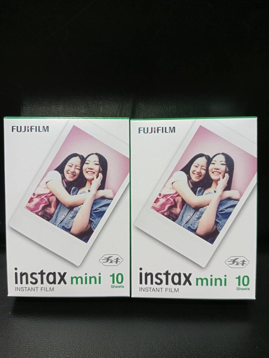 3送料￥180！チェキフィルム10枚入りを2個合計20枚新品未使用