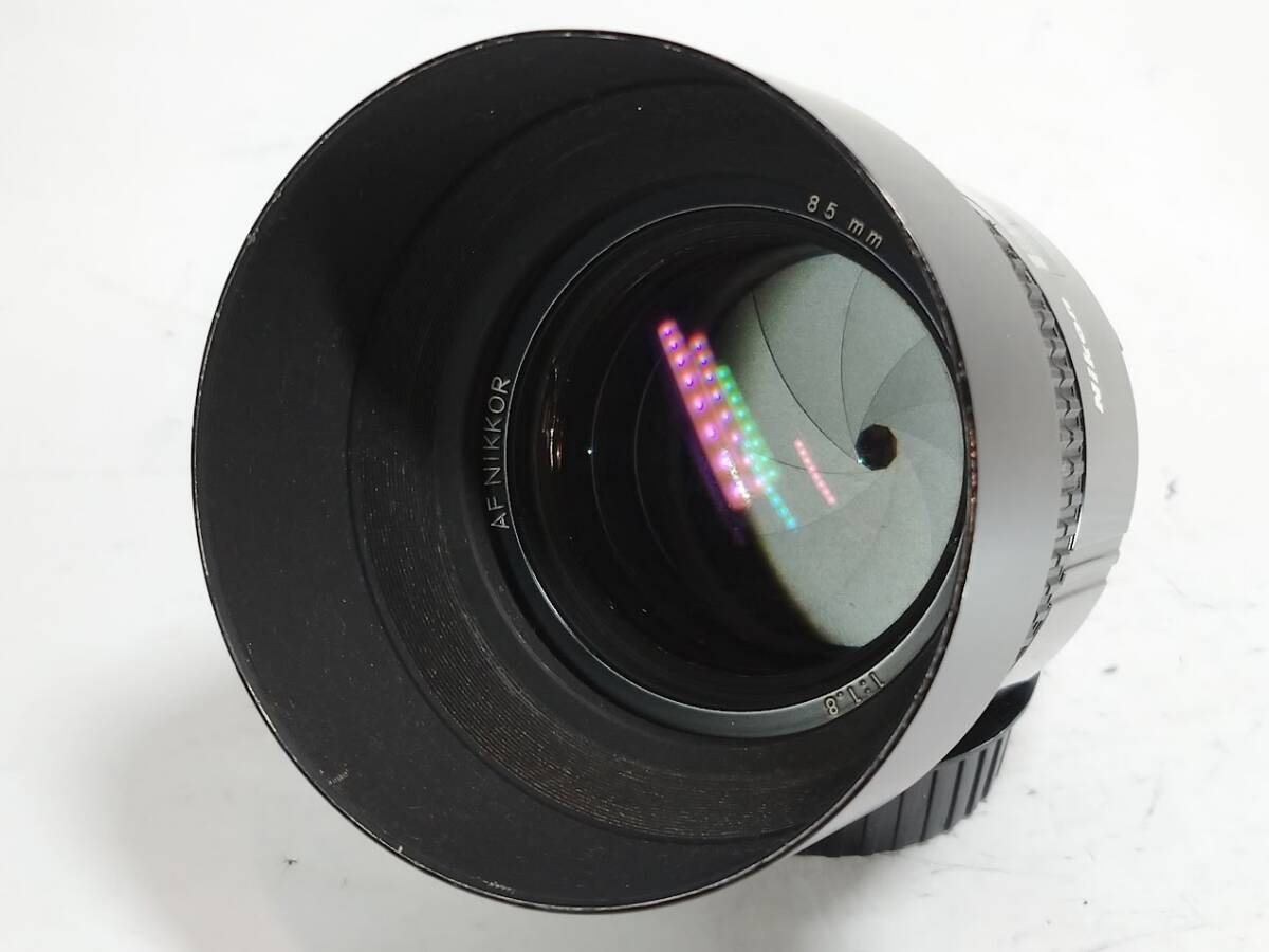 【大口径AF-NIKKORレンズ】 ニコン Nikon AF-NIKKOR 85mm f 1.8 ニコンの明るい銘玉大口径中望遠AFニッコールです！ #3245