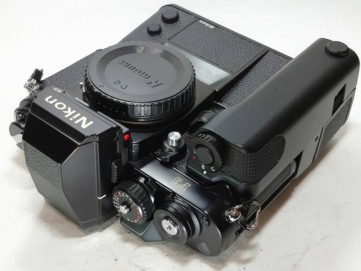 【コレクション級美品／動作良好】 ニコン Nikon F3 HPファインダーボディー+MD-4 ニコンの誇るF3の非常に綺麗な逸品です！#3241