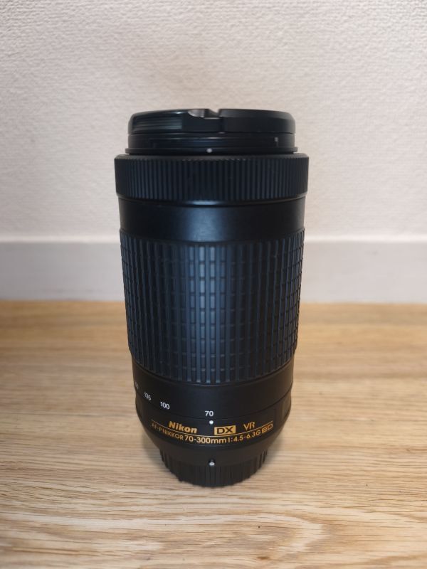 【1円スタートジャンク】Nikon ニコン レンズ AF-P DX 70-300mm f4.5-6.3G ED VR AF動作＆VR動作確認済み