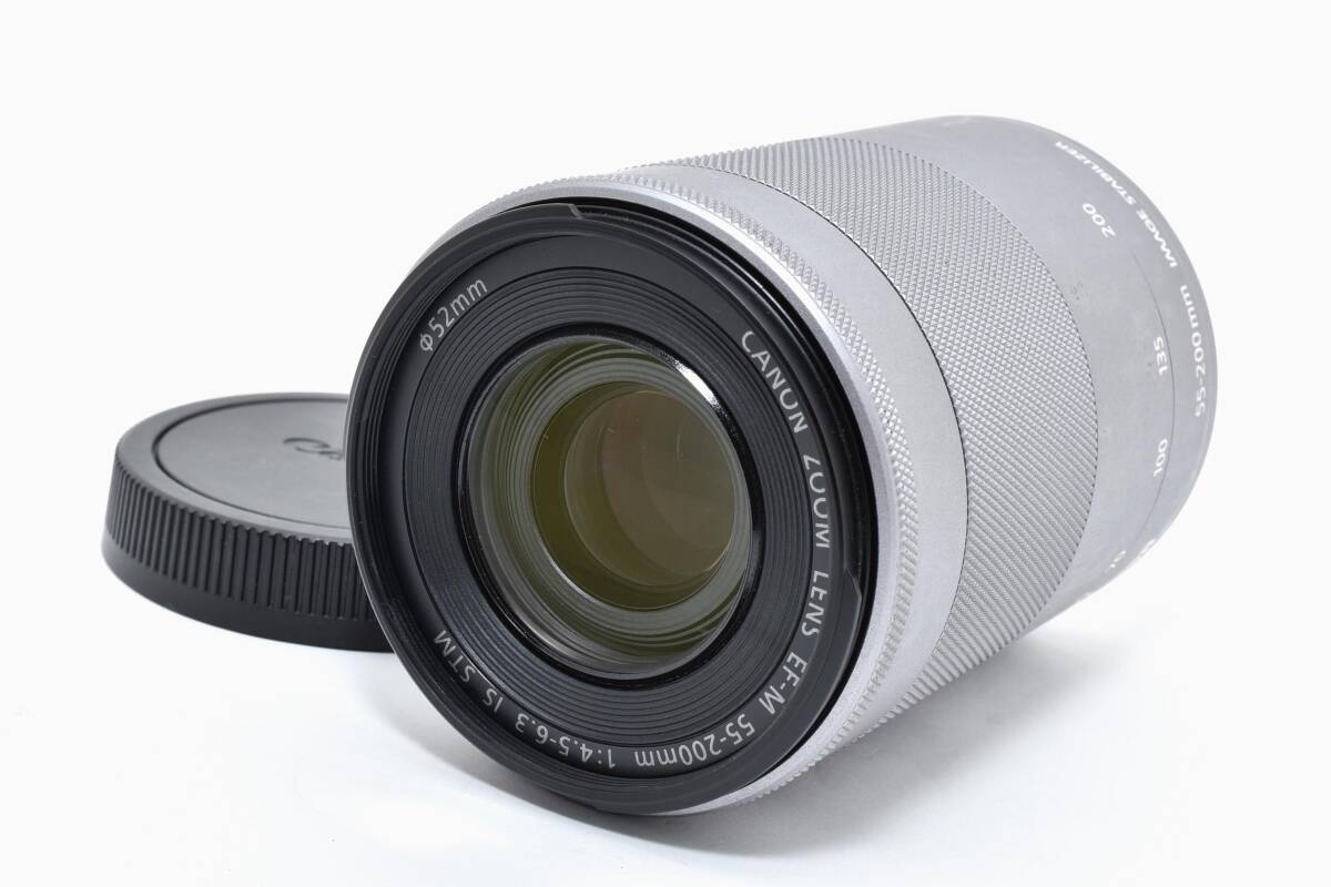 ★良品★キャノン CANON EF-M 55-200mm F4.5-6.3 IS STM★　#U0174 #102212