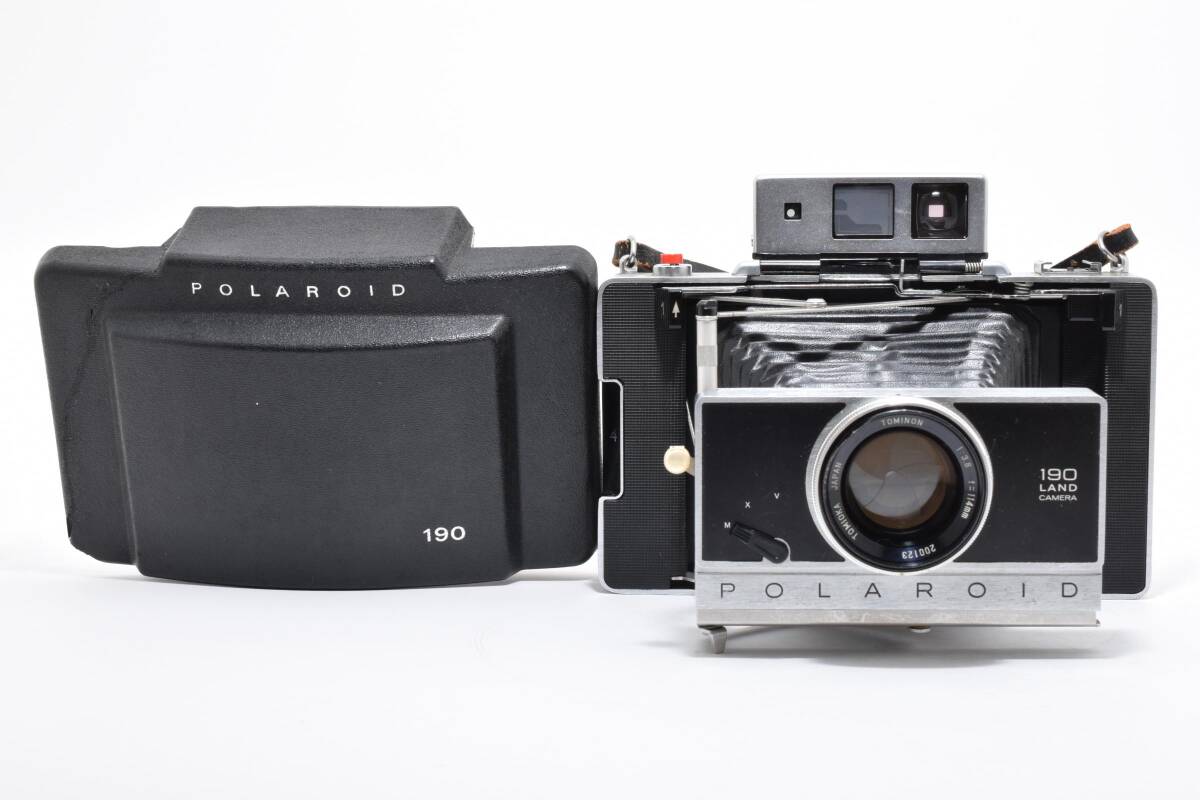 ★POLAROID 190 LAND CAMERA TOMINON 114mm F3.8 ポラロイド★　#U0174 #102209/102163