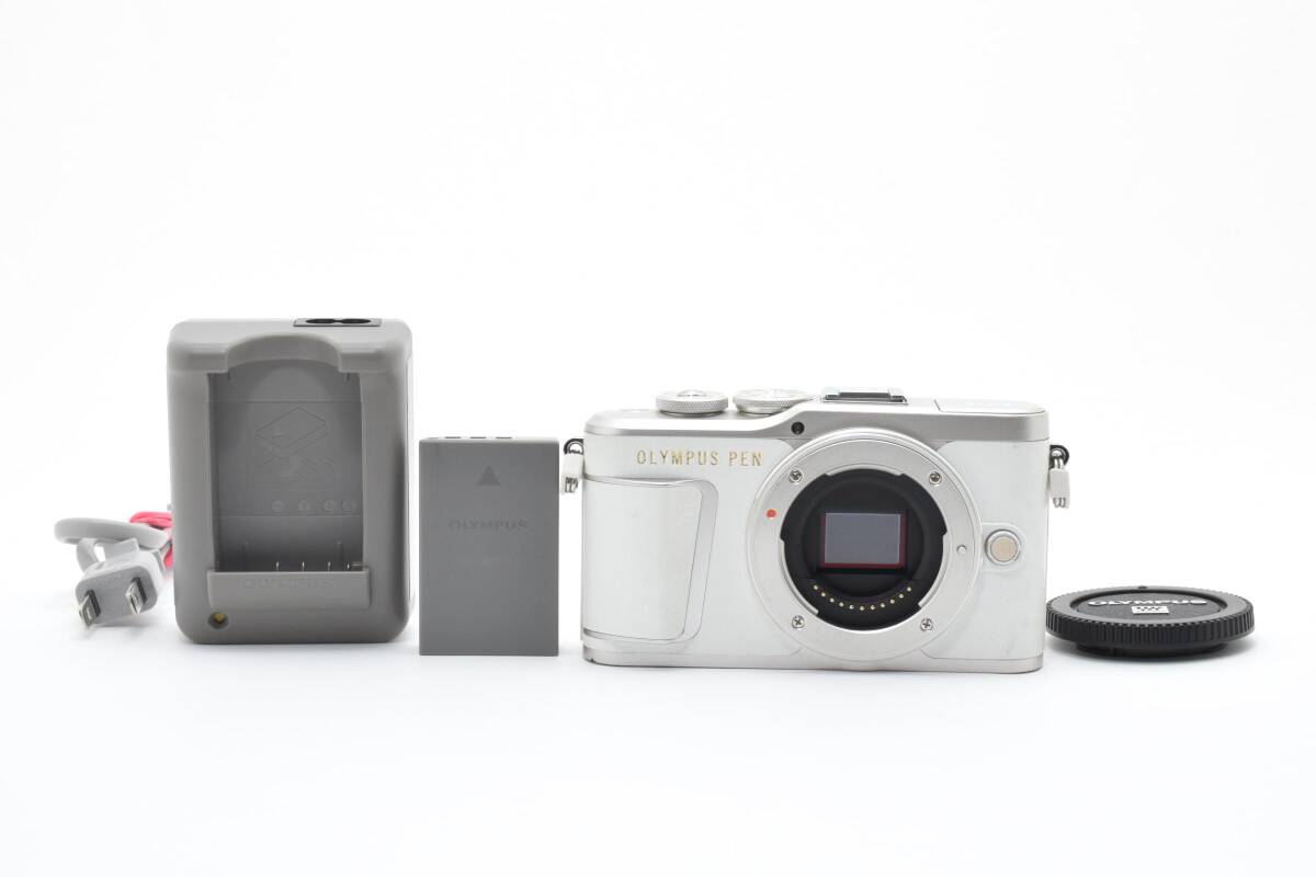 ★ショット数 4,930回★OLYMPUS PEN E-PL9 ボディ ホワイト ミラーレス一眼★　#U0194 #102240
