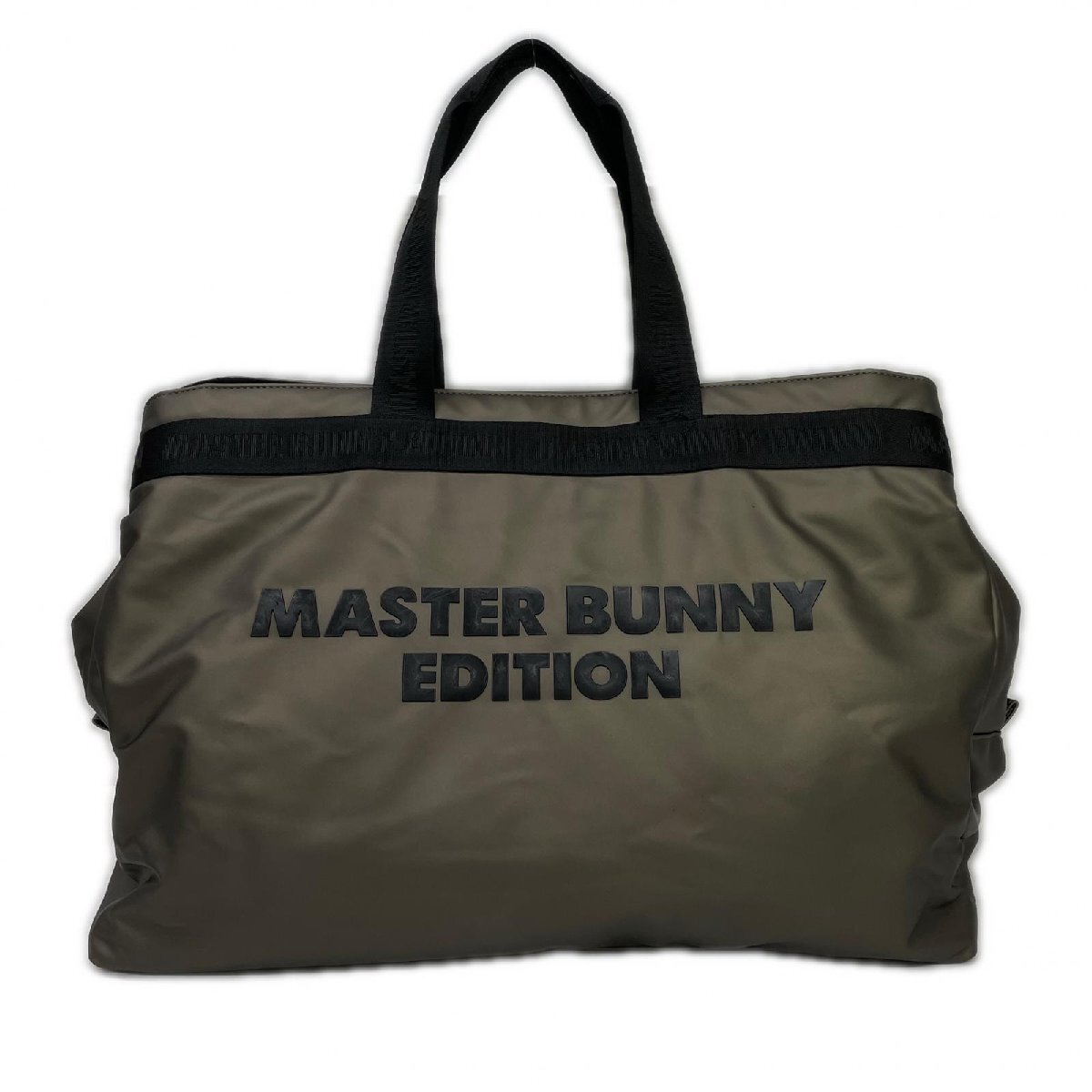 coco 中古 マスターバニーエディション MASTER BUNNY EDITION トート型ボストンバッグ ブロンズ 3層式 大型 ロッカーバッグ K030823