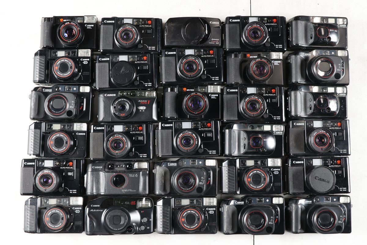 1507 30点まとめ Canon キヤノン AUTOBOY 2 3 ML TELE 他 コンパクトカメラ まとめ まとめて 大量セット 送料1500円
