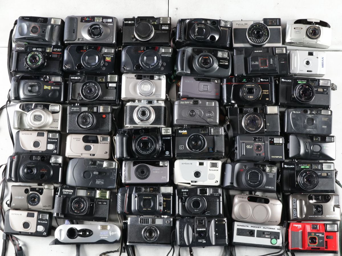 1536 Canon Nikon PENTAX MINOLTA KYOCERA 他 コンパクトカメラ まとめ まとめて 大量セット 送料1500円