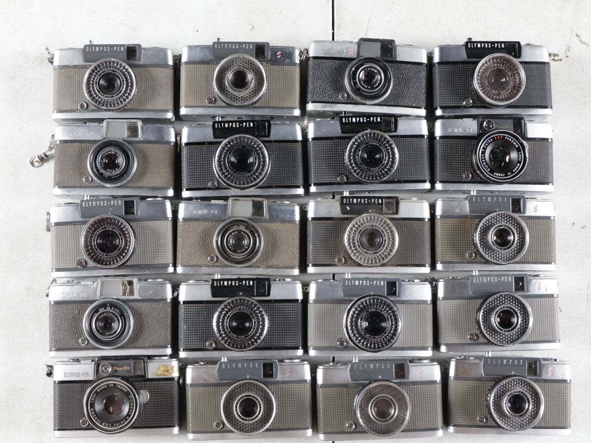 1523 20点まとめ OLYMPUS オリンパス PEN EE EE-2 EE-3 他 コンパクトカメラ まとめ まとめて 大量セット 送料1500円