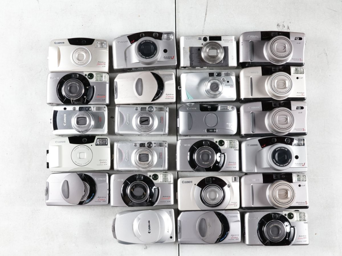1513 23点まとめ Canon キヤノン AUTOBOY S SII LUNA J 他 コンパクトカメラ まとめ まとめて 大量セット 送料1500円