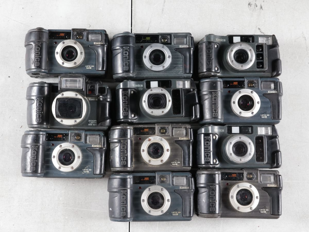 1511 11点まとめ KONICA コニカ 現場監督 コンパクトカメラ まとめ まとめて 大量セット 送料1500円