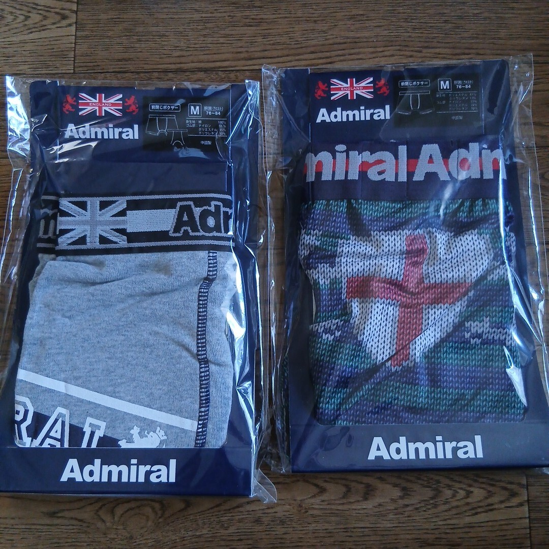 未使用★　アドミラル　Admiral ボクサーパンツ　M　メンズ