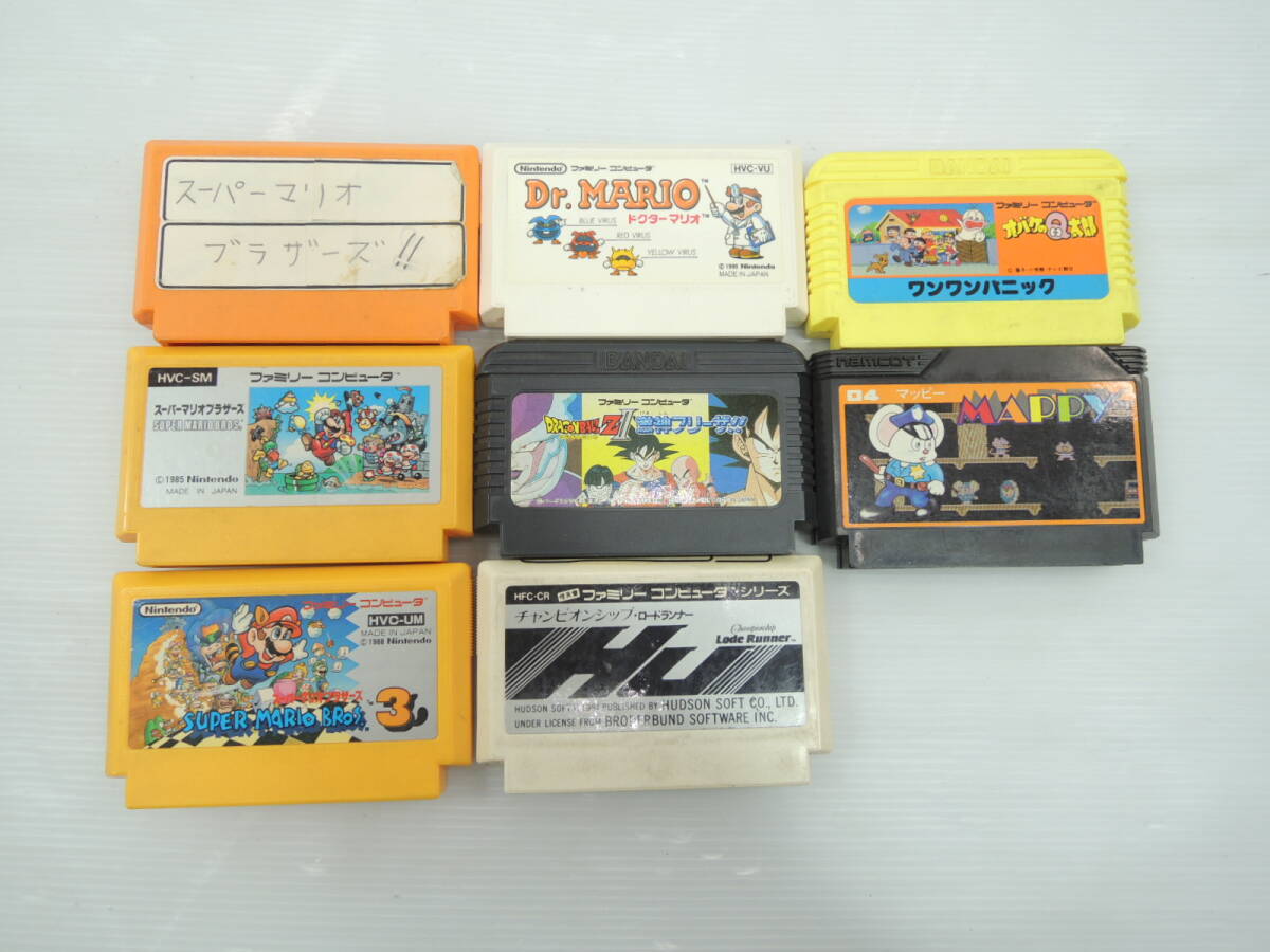 △ソフト ファミコンソフト FC 任天堂 まとめ売り スーパーマリオ ドラゴンボール 等/管理1342A12-LM0126