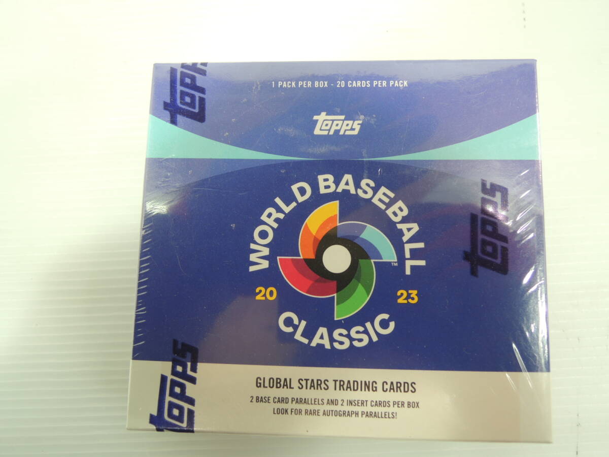 △TOPPS WBC WORLD CLASSIC 2023 1BOX 新品未開封 topps wbc 侍ジャパン/管理2025A12-LM0126