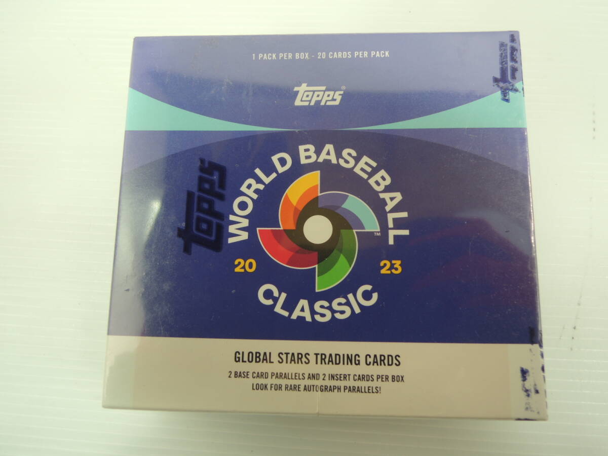 △TOPPS WBC WORLD CLASSIC 2023 1BOX 新品未開封 topps wbc 侍ジャパン/管理2021A12-LM0126