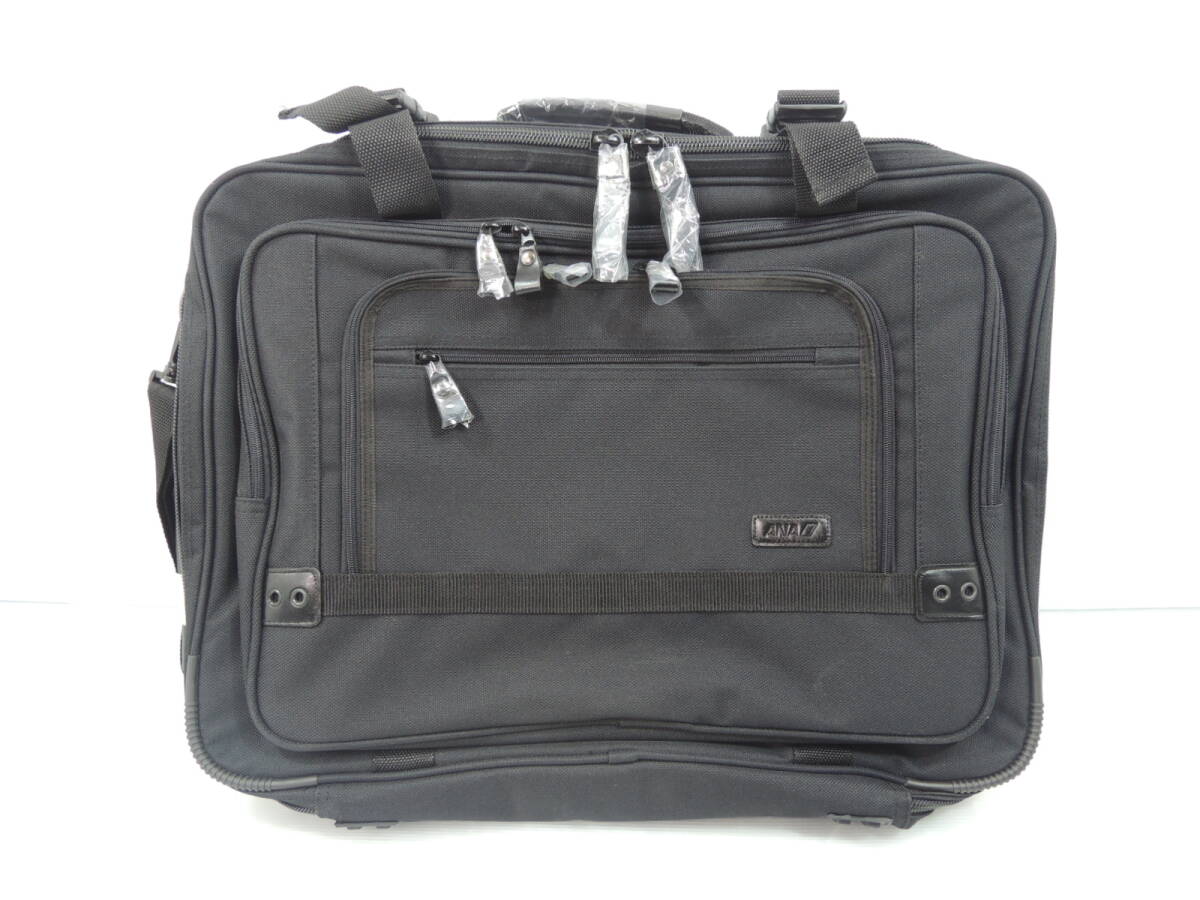 △未使用品 ANA タフバッグ ビジネスバッグ 3ｗay ブラック 大容量 黒 全日本空輸/管理1574B21-LM0126