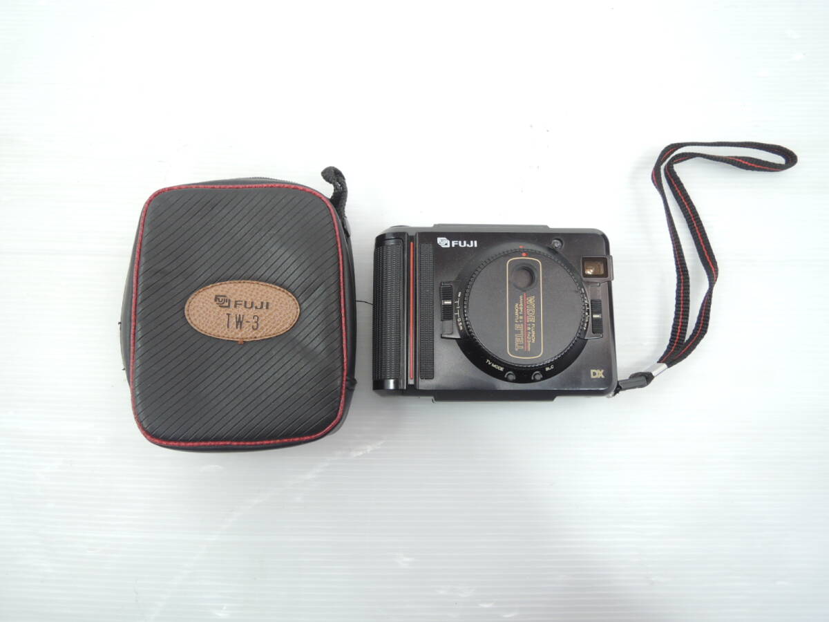 △FUJIFILM 富士フィルム TW-3 TELE WIDE DX コンパクトフィルムカメラ 現状/管理1677A12-LM0126