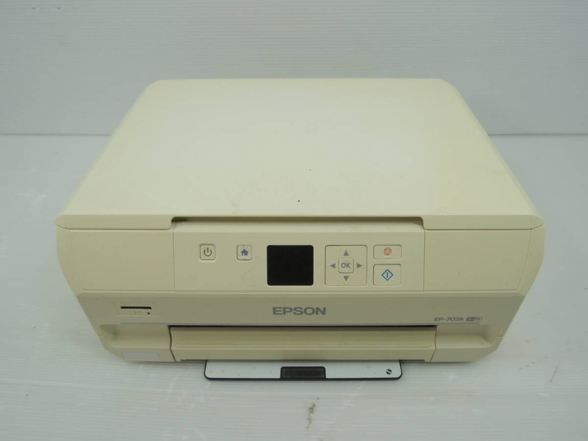 △ジャンク EPSON エプソン EP-707A インクジェットプリンター 複合機 現状/管理1746B14-LM0126