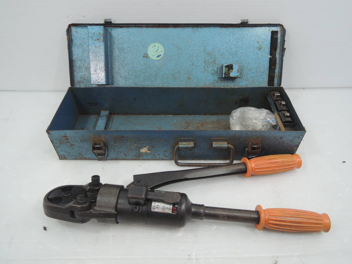 △IZUMI 泉精器 屋内配線用 電線接続工具 手動油圧式 9K-1 圧着機 現状/管理1876A13-LM0126