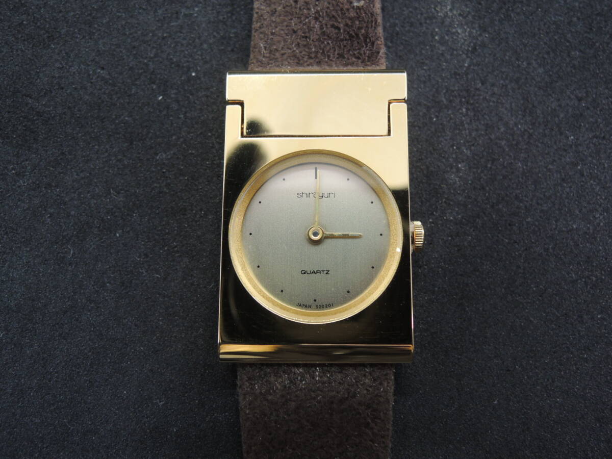 △MENARD　メナード　腕時計　520201　SHIRAYURI　しらゆり　クォーツ　現状/管理1942A12-LM0126