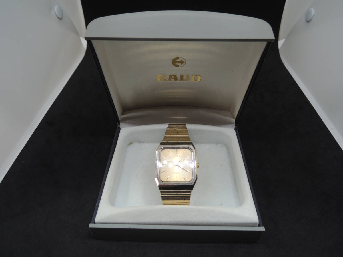 △RADO ラドー DIASTAR 132.9561.3 3針 レディース クォーツ 腕時計 現状/管理1960A12-LM0126