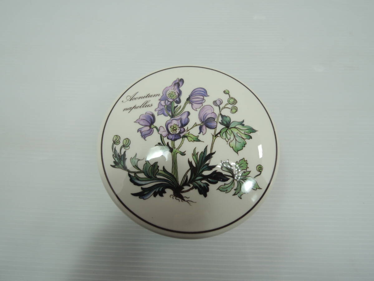 △Villeroy&Boch ビレロイ&ボッホ Botanica ボタニカ 小物入れ フラワー 美品/管理2099A12-LM0126