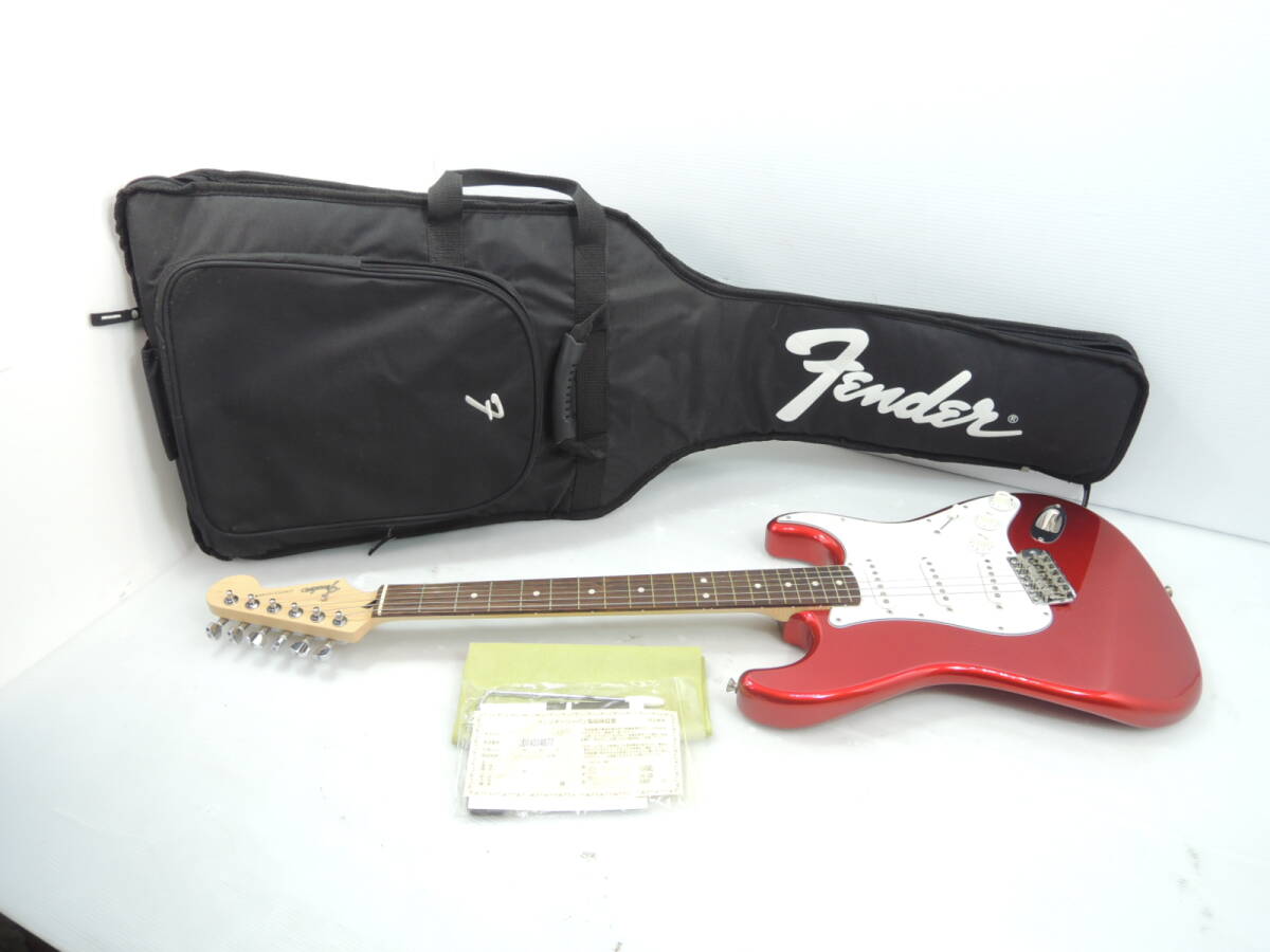△Fender フェンダー STRATOCASTER ストラトキャスター ST-STD JD14014877 エレキギター ソフトケース付 現状/管理3286A10-LM0126