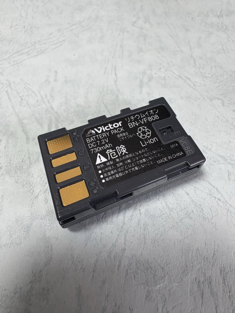 送料無料■中古■ビクター純正品■BN-VF808■リチウムイオンバッテリー/電池パック■Victor JVCケンウッド