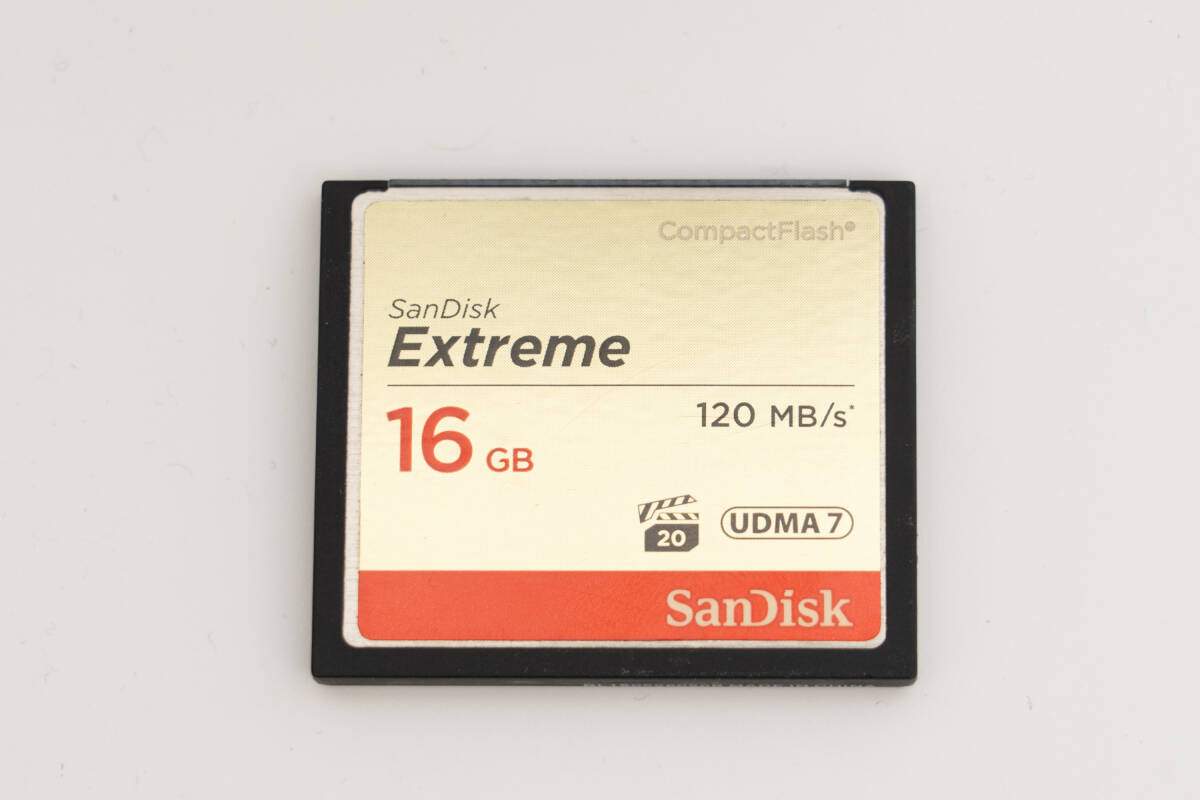 #557c SanDisk サンディスク Extreme 16GB CFカード コンパクトフラッシュ 120MB/s UDMA7