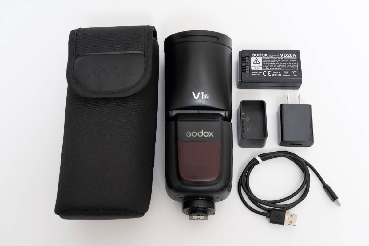 #548a Godox ゴドックス V1-S TTL スピードライト ソニー用 SONY V1 V1S ストロボ