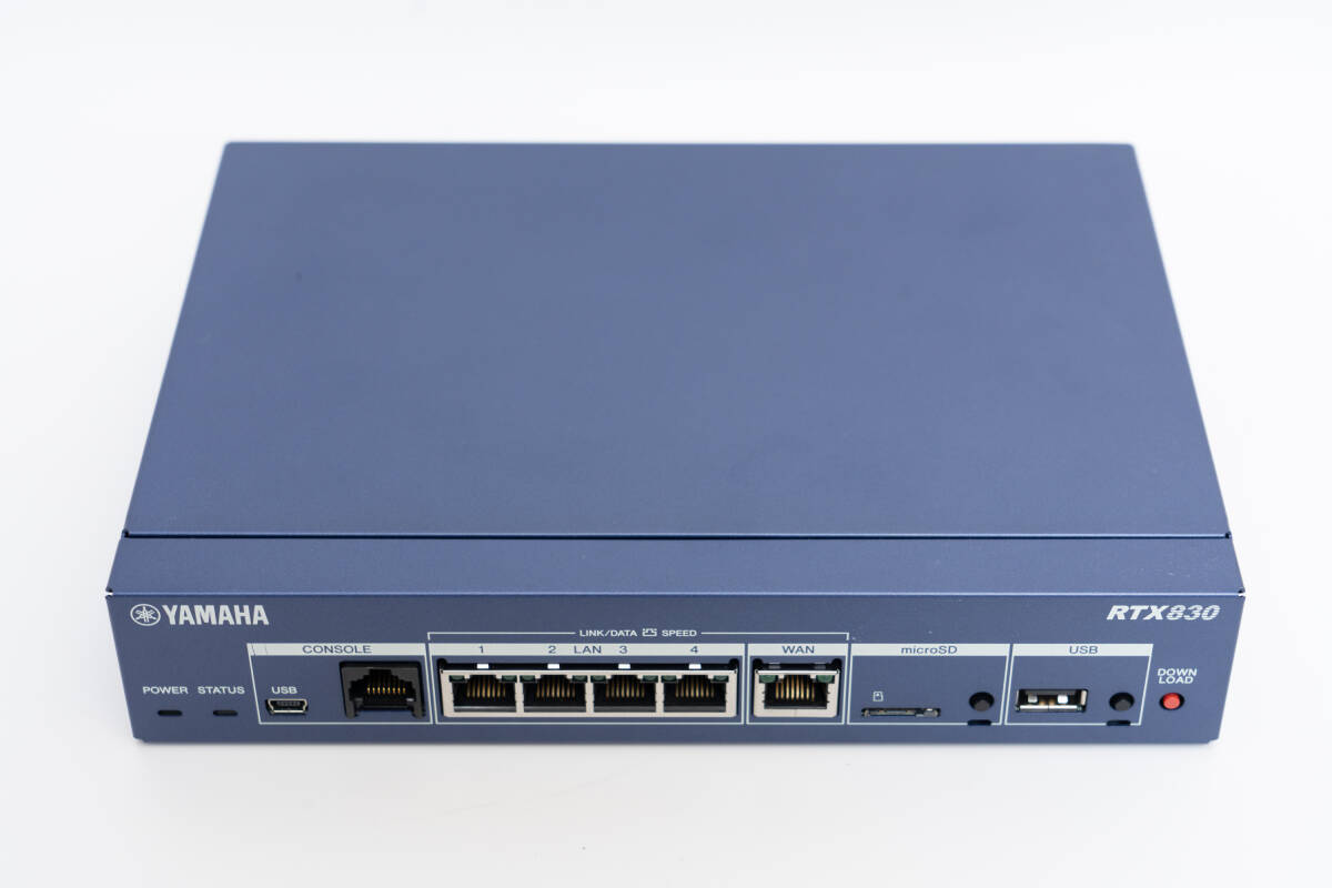 #546 YAMAHA RTX830 ギガアクセスVPNルーター