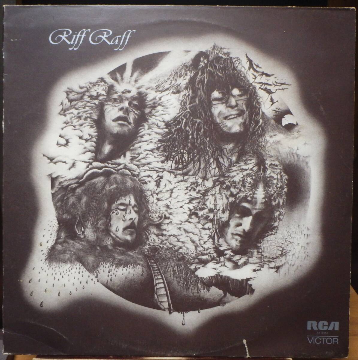 【VTG156】RIFF RAFF 「Riff-Raff」, 73 UK Original　★プログレッシブ・ロック/ジャズ・ロック