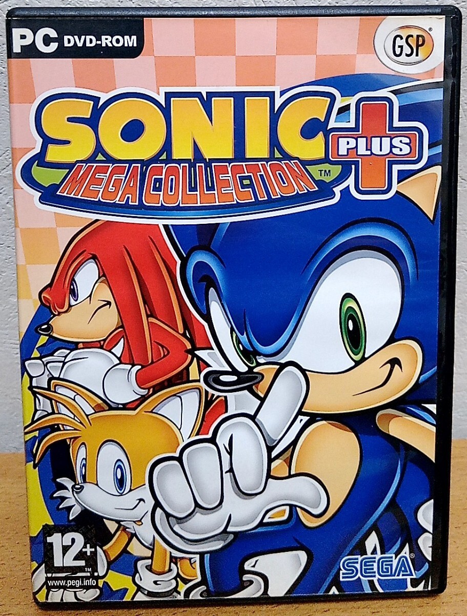 Sonic Mega Collection Plus 輸入盤　ソニック・ザ・ヘッジホッグ1,2,3 ソニック&ナックルズ ソニック・スピンボール 他