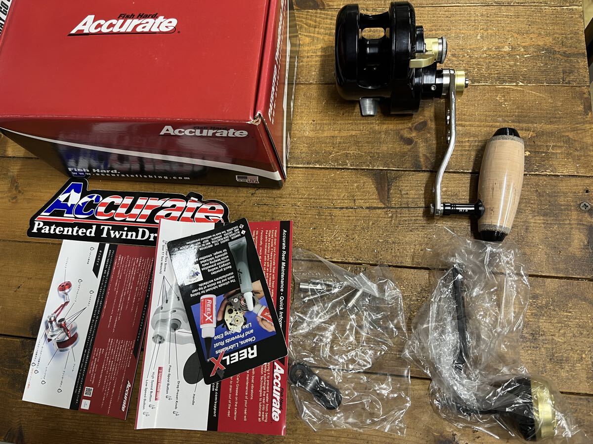 新品未使用 アキュレート ボス BX2-600NN 左ハンドル 2スピード カスタムカラー Accurate 