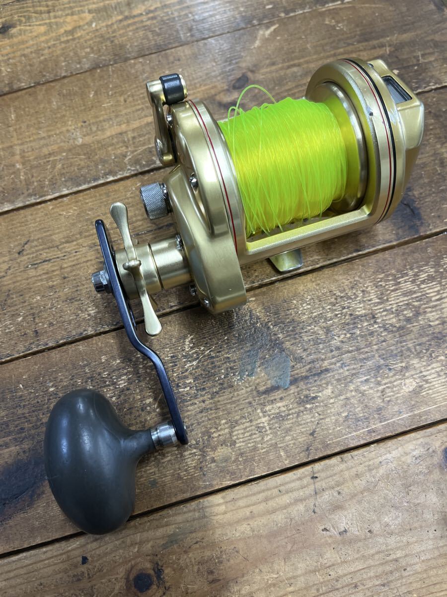 訳アリ シマノ SHIMANO 08海魂 4000TH 石鯛リール ベイト 中古