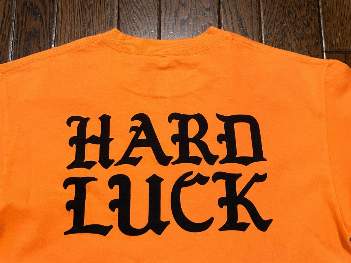ＨＡＲＤ ＬＵＣＫ ハードラック Ｔシャツ Ｍ オレンジ ジェイソン・ジェシー ＪＡＳＯＮ ＪＥＳＳＥＥ 検索 スケーター スケボー バイカー