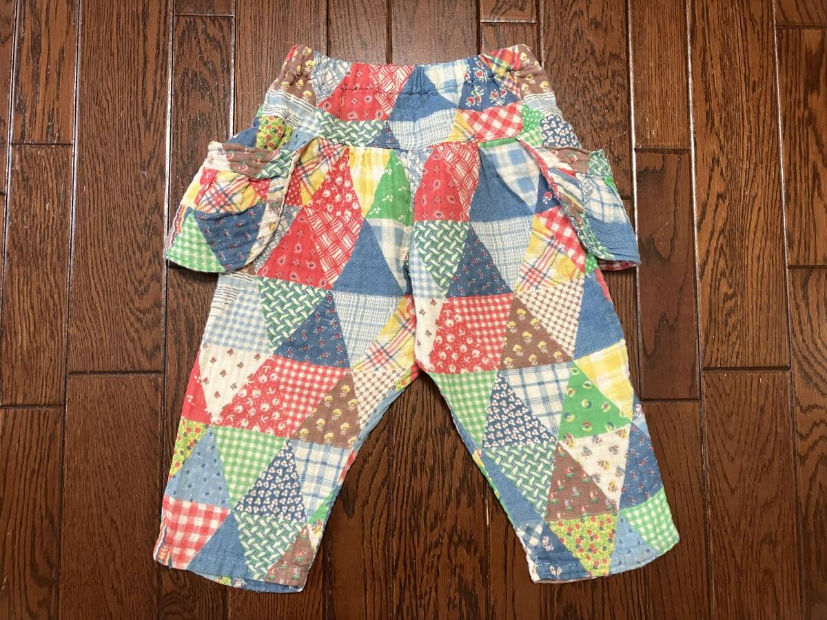VanaVana ヴァナヴァナ キルティング柄 イージーパンツ １１０ キッズ 子供服