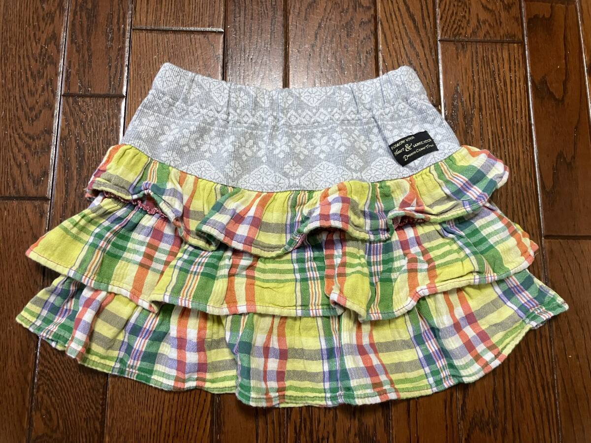 Ｆ．Ｏ．ＫＩＤ’Ｓ ユーズド スカート １１０ ふりふり 子供服 キッズ