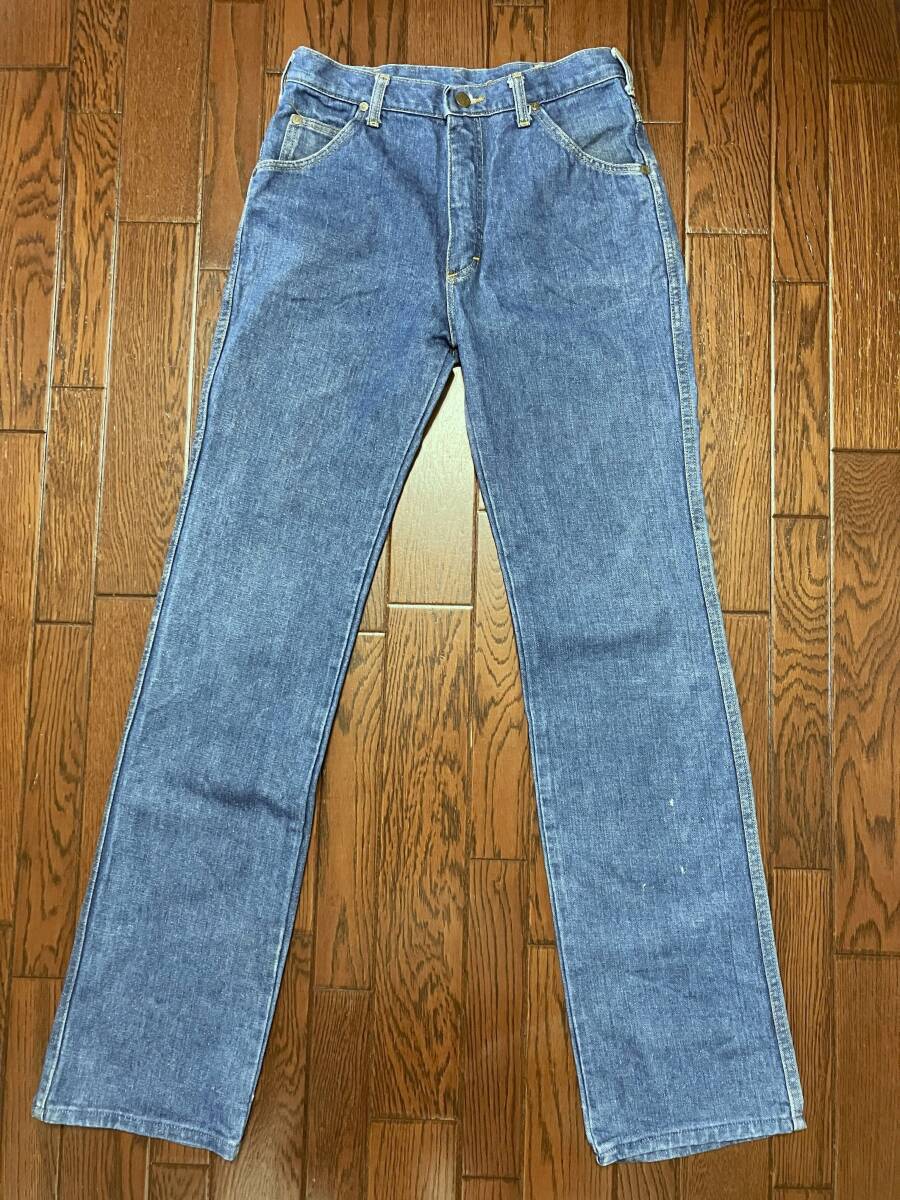 リー Ｌｅｅ ストレート ブルー ジーンズ ３２ ジッパーフライ デニム パンツ ジーパン 古着