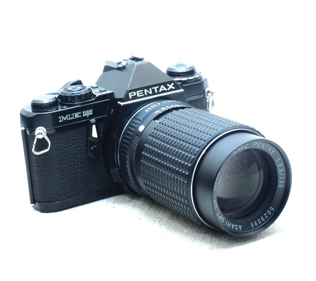 PENTAX ME SUPER ブラックボディ　レンズ付き　完動品