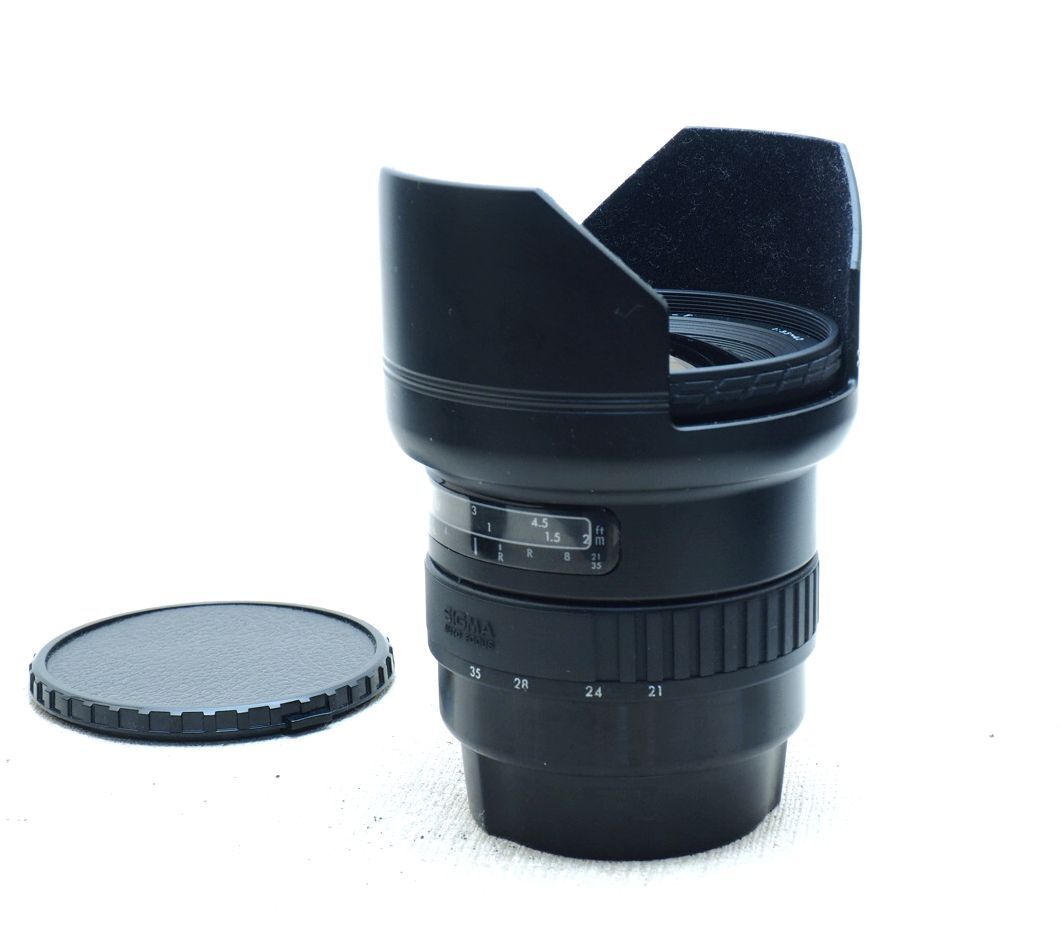 SIGMA AF21-35㎜F3.5-4.2　広角ズームレンズ　EF用　現状